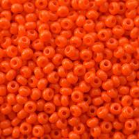 Бисер "Preciosa", круглый 3, 10/0, 500 грамм, цвет: 93140 (Ф136) ярко-оранжевый