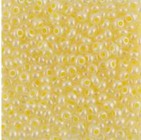 Бисер "Preciosa", круглый 1, 10/0, 500 грамм, цвет: 37186 (Ф043) желтый