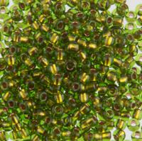 Бисер "Preciosa", круглый 1, 10/0, 500 грамм, цвет: 59430 (Ф567) зеленый