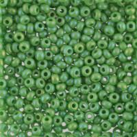 Бисер "Preciosa", круглый 1, 10/0, 500 грамм, цвет: 54230 (Ф538) зеленый/меланж