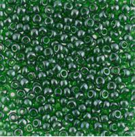 Бисер "Preciosa", круглый 1, 10/0, 500 грамм, цвет: 56120 (Ф283) зеленый
