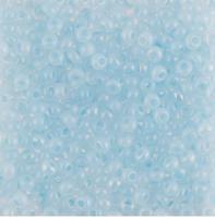 Бисер "Preciosa", круглый 1, 10/0, 500 грамм, цвет: 57534 (Ф070) голубой/меланж