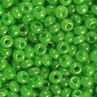 Бисер "Preciosa", круглый 1, 10/0, 500 грамм, цвет: 17156 (Ф016) зеленый