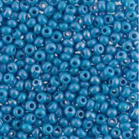 Бисер "Preciosa", круглый 1, 10/0, 500 грамм, цвет: 64050 (Ф288) голубой
