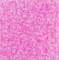 Бисер "Preciosa", круглый 1, 10/0, 500 грамм, цвет: 38124 (Ф506) розовый