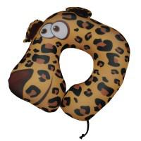 Подушка декоративная под шею "Леопард"