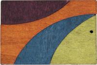 Декоративная деревянная подвеска "Прямоугольник", 61x44 мм, цвет: 2172-02, арт. 7701015