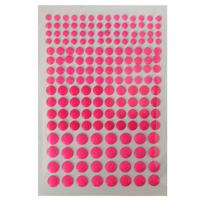 Термоклеевые стразы "Ki Sign", металлик, круглые, 176 штук, цвет: розовый (арт. KS-C-MET-FLUO)