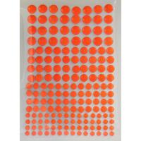 Термоклеевые стразы "Ki Sign", металлик, круглые, 176 штук, цвет: оранжевый (арт. KS-C-MET-FLUO)