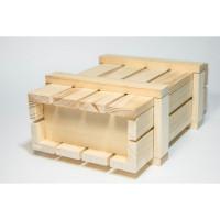 Заготовка для творчества "Ящик деревянный, реечный", 30х20х10 см