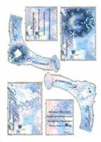 Пленка Freedecor с изображениями для темных поверхностей "Новогоднее шампанское", арт. 423