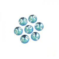 Стразы пришивные Астра (круглые), цвет: 32 голубой, 25 штук, арт. 7701643