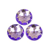 Стразы пришивные Астра (круглые), цвет: 24 фиолетовый, 5 штук, арт. 7701647