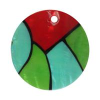 Декоративная подвеска "Круг", цвет: 60-11, 60 мм, 1 штука, арт. 7708253