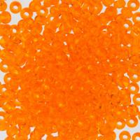 Бисер круглый 5 10/0 "Gamma", 50 грамм, цвет: E130 оранжевый (90000)