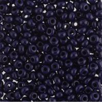 Бисер круглый 5 10/0 "Gamma", 50 грамм, цвет: E348 сине-черный (33080)