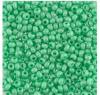 Бисер круглый 1 10/0 "Gamma", 50 грамм, цвет: A209 зеленый (16156)