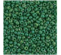 Бисер круглый 1 10/0 "Gamma", 50 грамм, цвет: A062 зеленый/меланж (54250)