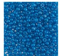 Бисер круглый 1 10/0 "Gamma", 50 грамм, цвет: А495 синий (17165)