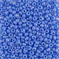 Бисер круглый 1 10/0 "Gamma", 50 грамм, цвет: A026 голубой/меланж (34020)