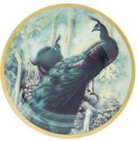 Тарелка декоративная "Жар-птица", 18x18x2 см
