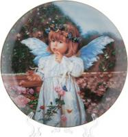 Тарелка декоративная "Ангелочек", 20x20x2 см