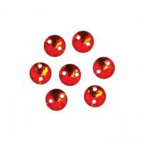 Стразы пришивные Астра (круглые), цвет: 06 красный, 25 штук, арт. 7701643