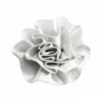 Цветы пришивные, цвет: 007 серебристо-белый, арт. JY100028 (количество товаров в комплекте: 50)