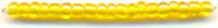 Бисер стеклянный "Астра", 500 грамм, цвет: 170 (жёлтый/прозрачный радужный), размер 11/0