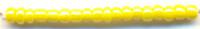 Бисер стеклянный "Астра", 500 грамм, цвет: 122 (желтый/непрозрачный глянцевый), размер 11/0
