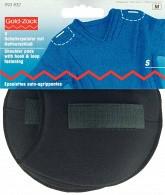 Комплект накладок плечевых "реглан" с липучкой, размер XL, черные (количество товаров в комплекте: 5)