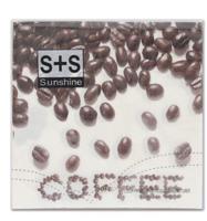 Салфетки для декупажа "Кофейные зерна", 2-х слойные, 33x33 см