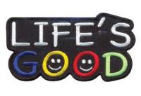 Термоаппликация "Life's Good", арт. AD1413