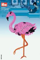 Термоаппликация "Фламинго" большой, розовый, арт. 926614