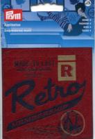 Термоаппликация "RETRO", красный/синий, арт. 926039