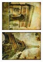 Пленка c изображениями для светлых поверхностей "Архитектура Парижа", арт. 224