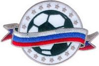 Нашивка "Российский футбольный мяч"