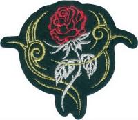 Нашивка "Роза-трайбл"