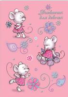Дневничок для девочек "Милые мышки", А5