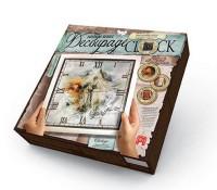 Набор для творчества "Decoupage clock №2" с рамкой