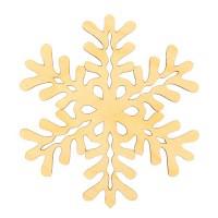 Декоративная форма "Снежинка", 10x10 см (арт. DZ90008)