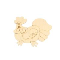 Форма для декора "Сбежавшая курица", 14x10,7 см (арт. DZ00075)