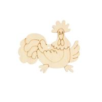 Форма для декора "Сбежавшая курица", 13x11,6 см (арт. DZ00077)