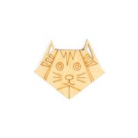 Форма для декора "Оригами - кот"