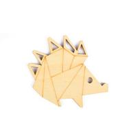 Форма для декора "Оригами - ёж"
