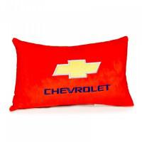 Подушка "Chevrolet", красная