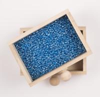 Бисер, светло-синий глянцевый (20 грамм)