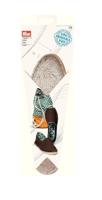 Подошвы для пошива летней обуви "Эспадрильи", размер 39, цвет: натуральный, 1 пара