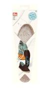 Подошвы для пошива летней обуви "Эспадрильи", размер 38, цвет: натуральный, 1 пара