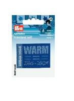 Термоаппликация "Urban Wear Warm", 3,5х5,0 см